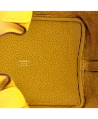 Pre-Owned HERMES PM Picotin Lock Bag Clemence