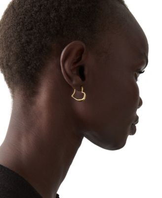 Amour Gold-Tone Huggie Hoop Earrings (also in Silver-Tone)