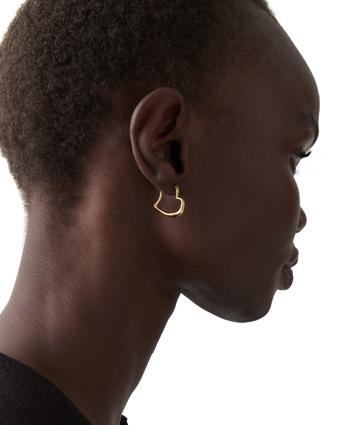 kate spade new york Amour Gold-Tone Huggie Hoop Earrings (also Silver-Tone)