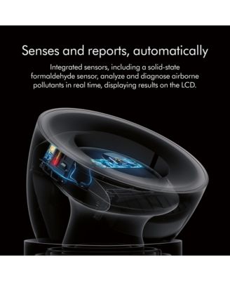 Purifier Big + Quiet Formaldehyde BP03 | Bright Nickel/Prussian Blue