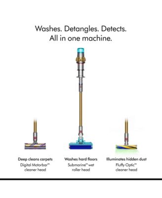 V15s Detect Submarine Absolute Wet &amp; Dry Vacuum Cleaner | Gold