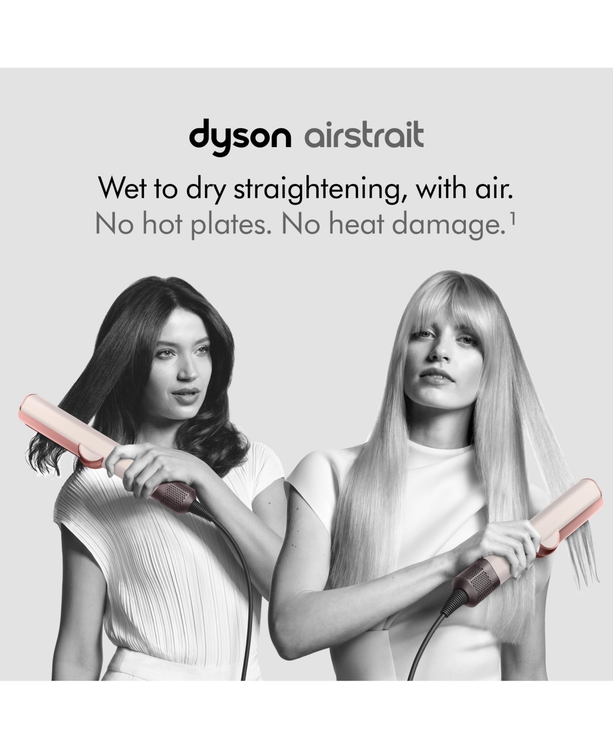 Dyson Airstrait Straightener | Ceramic Pink/Rose Gold