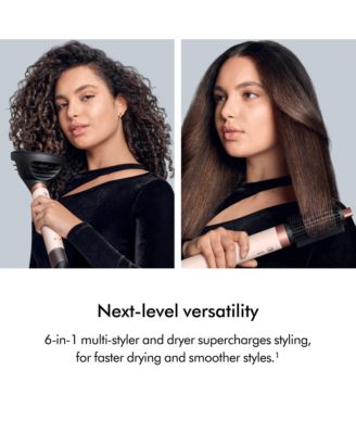 Airwrap Co-anda2x multi-styler and dryer Curly+Coily | Ceramic Pink and Rose Gold