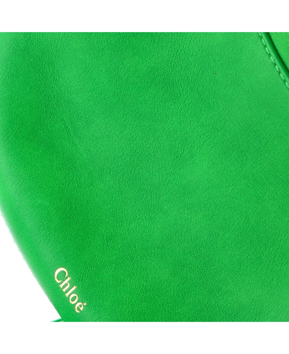 Pre-Owned Chloe Small Kiss Purse Bag Leather