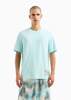 A|X Armani Exchange - Men's Short Sleeve Patch Logo Cotton T-Shirt