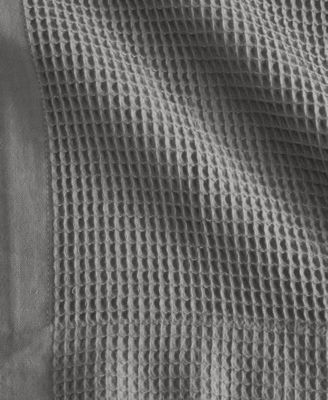 Lightweight Waffle Weave Summer Bedding Cotton Throw Blanket