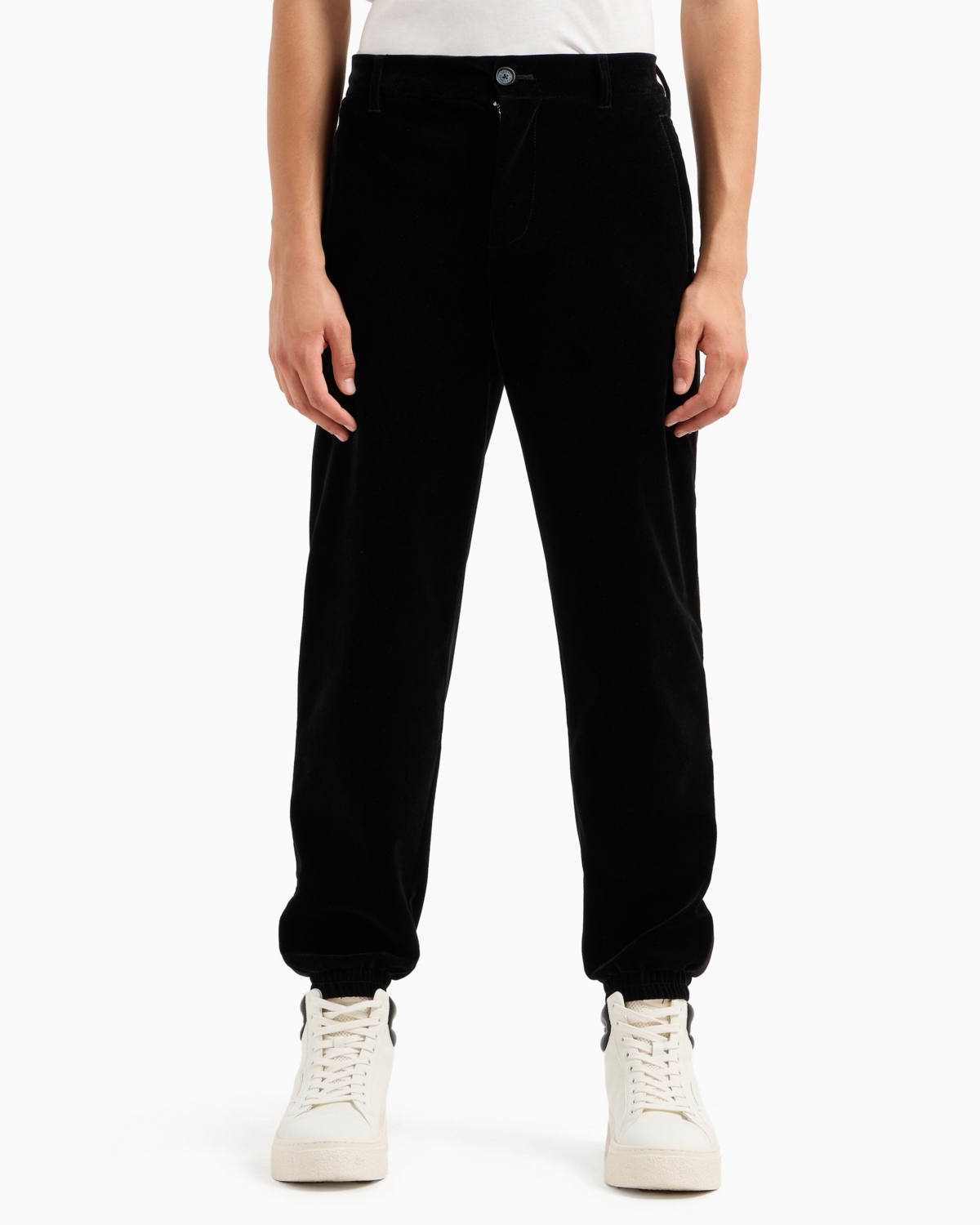 Aix Armani Exchange Men's Velour Trousers