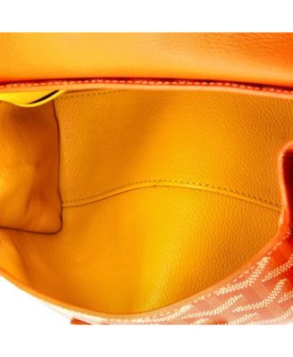 Mini Saigon Top Handle Bag Coated Canvas with Leather