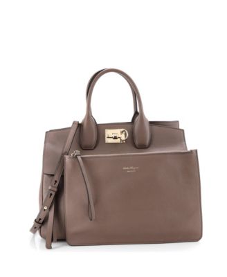 Medium Studio Satchel Leather