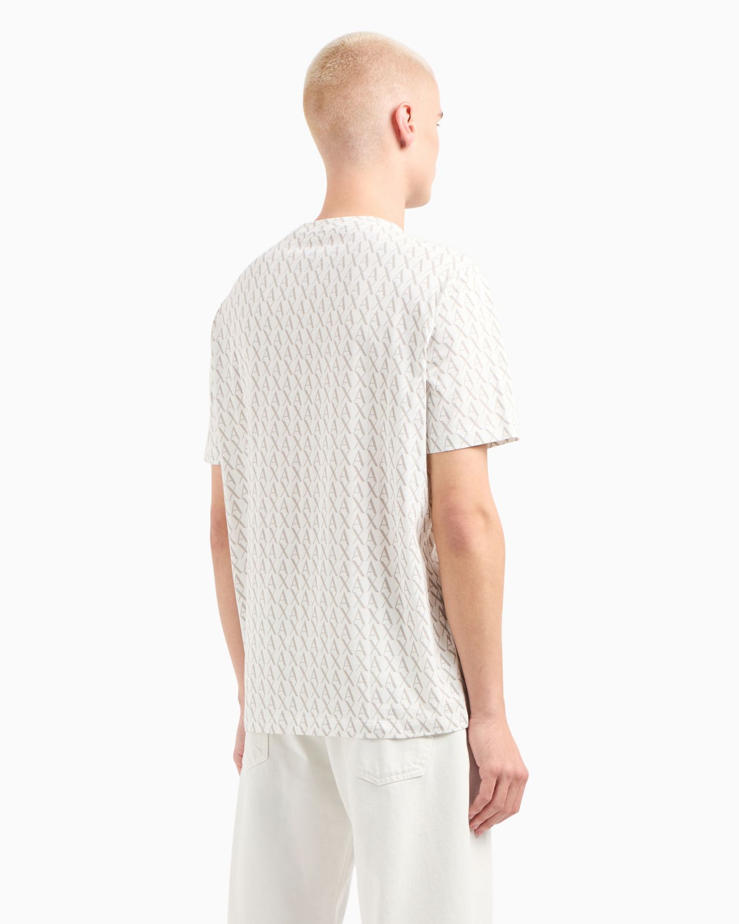 Мужская футболка A|X Armani Exchange Regular-Fit Logo Graphic — фото 3