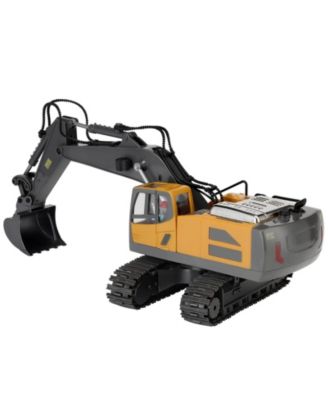 1:20 Scale RC Excavator with Lights, Sounds & 2 Batteries