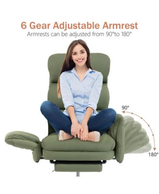 set of 6 dining chairs upholstered fabric modern curved backrest with metal legs