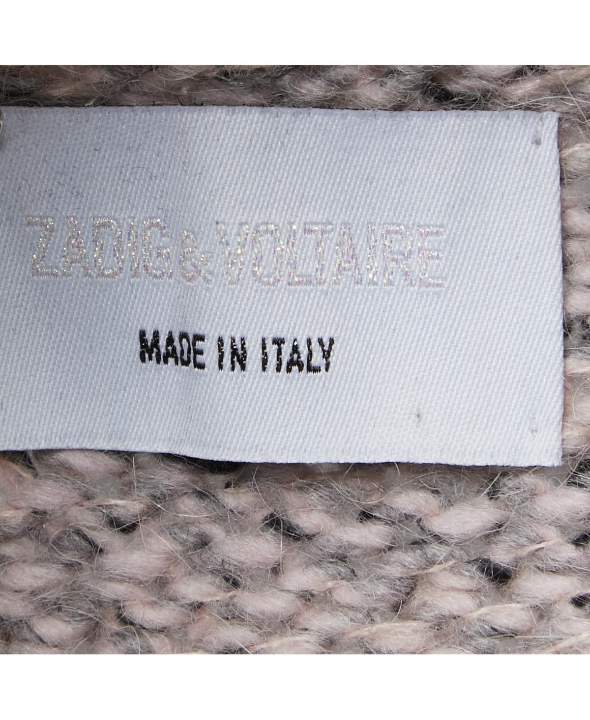 Pre-Owned Zadig & Voltaire Women's Grey Knit Open Front Cardigan