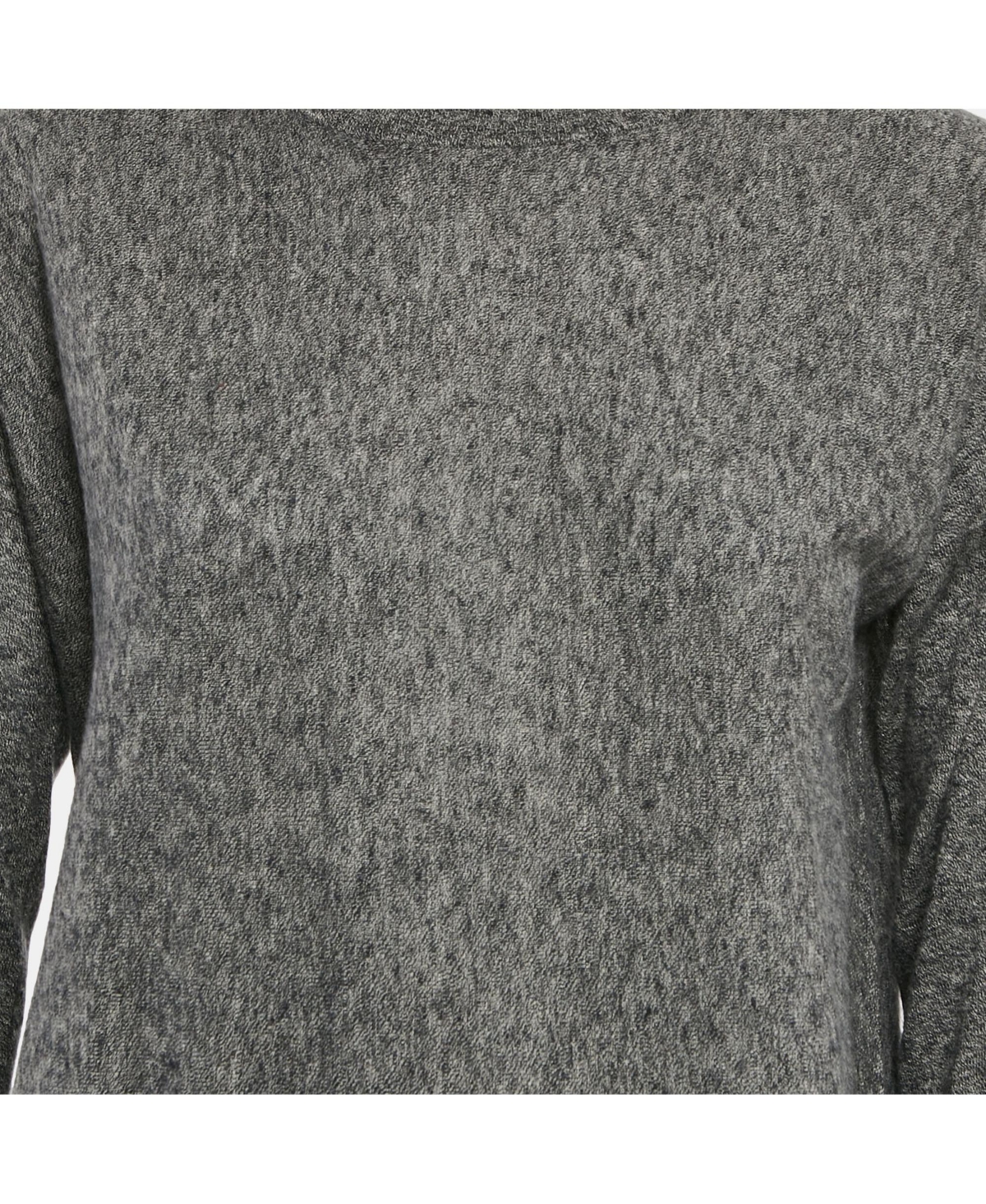 Pre-Owned Zadig & Voltaire Women's Grey Cashmere Full Sleeve Crisp Sweater