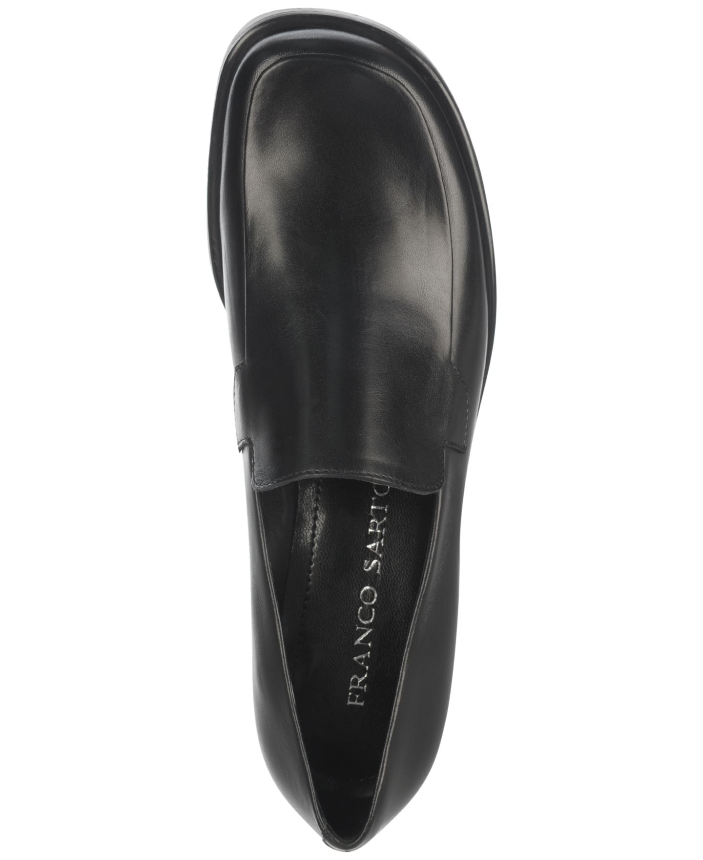 Женские туфли Franco Sarto Bocca Slip-on, цвет: Чёрный кожаный — фото 4