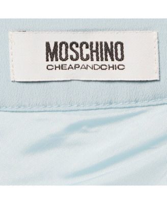 Women's Cheap And Chic Blue Chiffon Maxi Skirt