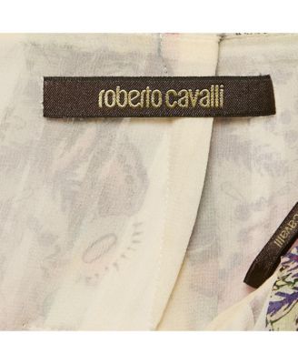 Women's Pink Floral Print Silk Pleated Mini Skirt