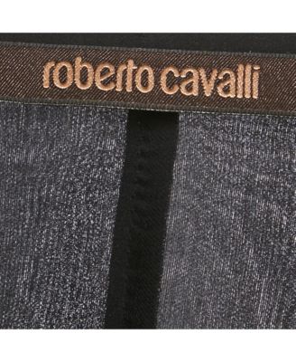 Women's Black Printed Silk Midi Dress