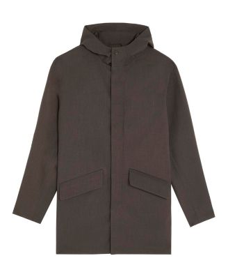 Men's Long Sleeve Hooded Military Parka Jacket