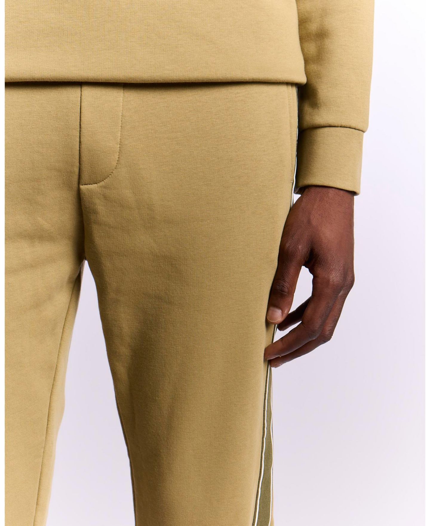 Женские брюки Lyle & Scott Tape Draw String Trackies, цвет: Зелёный — фото 5