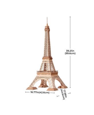 3D Puzzles Eiffel Tower Plus Building Model Kits Gift for Teens Adult