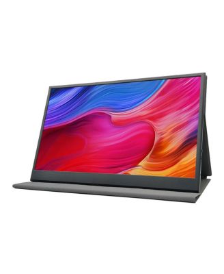15.6" Portable Full HD 1080p Monitor With USB C Connection For Presentations and Screen Expansion