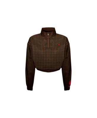 Women's Parachute Cropped Polyester Sweatshirt