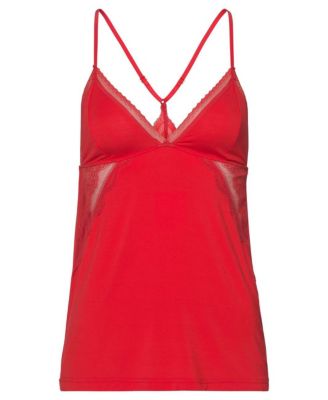 Women's Lace Back Pajama Top