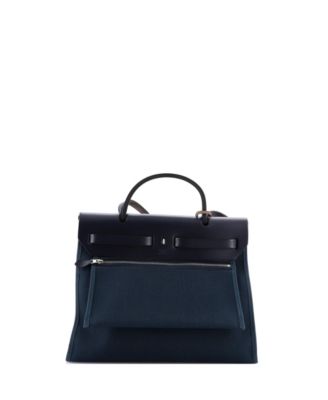 31 Herbag Zip Leather and Toile