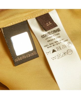 Women's Brown Leopard Print Silk Mini Dress