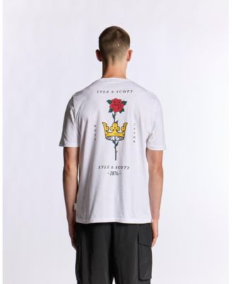 Men's Rose And Crown Graphic T-shirt