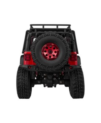 RC Car 1:24, 4WD Off-Road Truck with Lights, Extra Shell & 2 Batteries, 2-Speed Hobby Racing Toy for Boys Girls 14