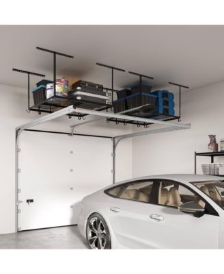 OHK Series 48 in W × 48 in D Ceiling-Mounted Overhead Garage Storage Rack – Model OHK44B-E