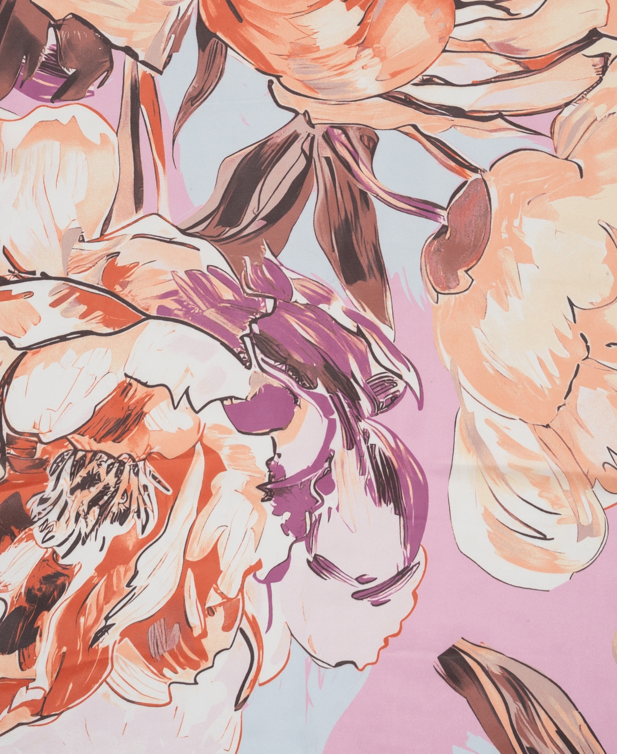 Vince Camuto Peony Oblong Scarf