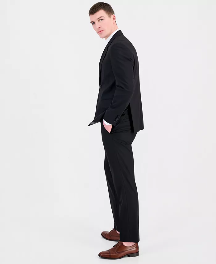 Men's Modern-Fit Wool Blend 2-Piece Suit - thumbnail 5
