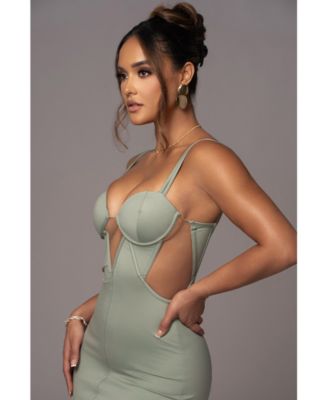 Women's Enchantment Bustier Maxi Dress