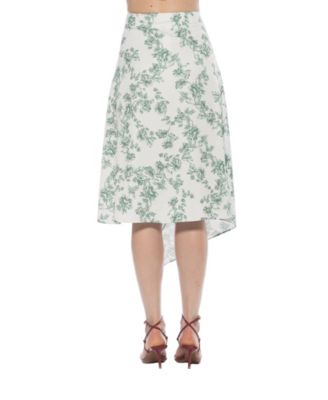 Women's Jess Asymmetric Midi Skirt