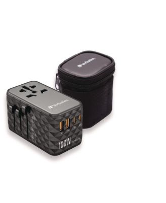 32121 UTA-06 Gan III 2-USB-A/2-USB-C/Quick Charge 4plus Universal Travel Adapter