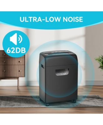 18-Sheet P-4 Heavy Duty Paper Shredder with 5.28 Gallon Pullout Bin, Ultra Quiet