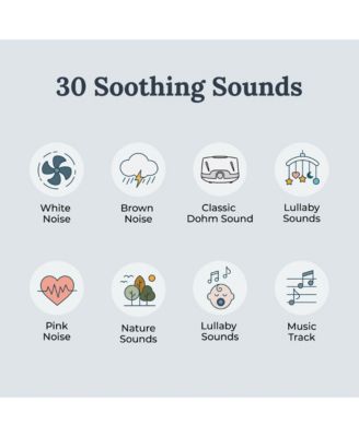 Duet Sound Machine with Bluetooth & Night Light