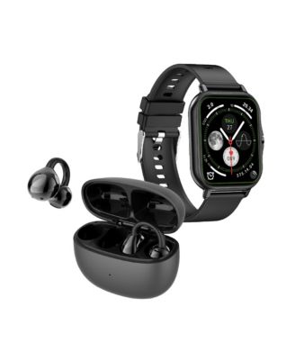 Smart Lifestyle Bundle: True Wireless Stereo Earbuds & All-in-One Bluetooth Smart Watch