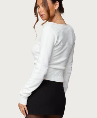 Women's Kerry Square Neck Knit Top