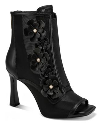 Women's Deandre Heeled Floral Bootie