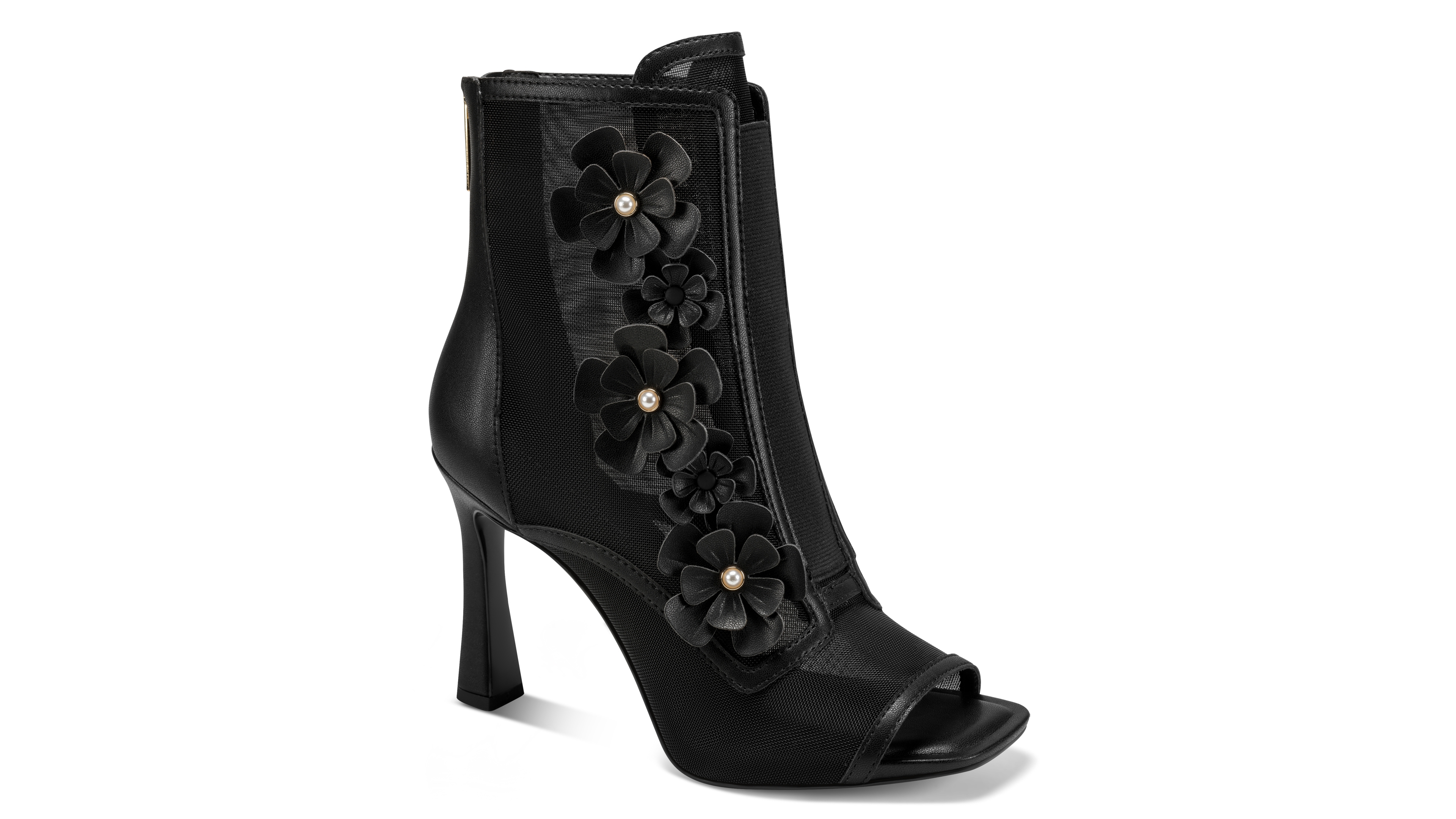 Karl Lagerfeld Paris Women's Deandre Heeled Floral Bootie