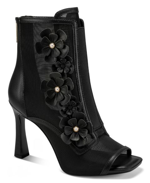 Женские KARL LAGERFELD PARIS Women's Deandre Heeled Floral Bootie