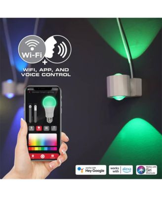  12 Ft Two-Sided Multi-Position Indoor Sconce Smart Lights