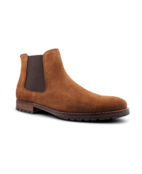 Мужские ботинки Blake McKay Davidson Fashion Dress Casual Chelsea, цвет: Табачный замшевый