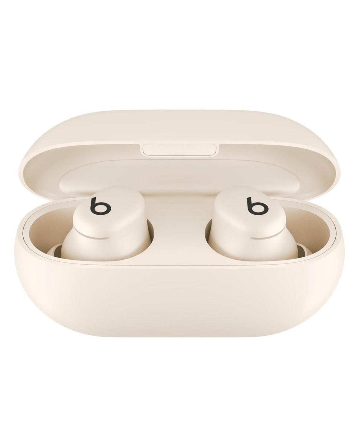 Beats Solo Buds Bluetooth Wireless Noise Cancelling Earbuds with Charging Case - Matte Ivory