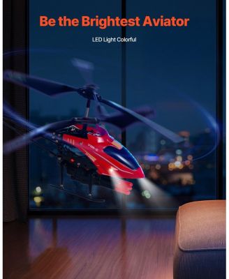 RC Helicopter 3.5-Channel with Shooting Mode and LED Lights