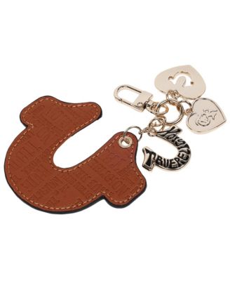 Embossed Horseshoe Bag Charm